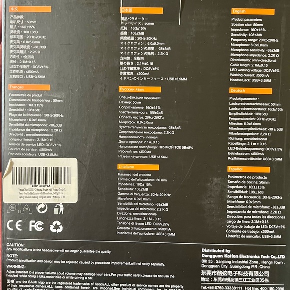 Kotion Each pro gaming headset with mic G2000 - Picture 12 of 13